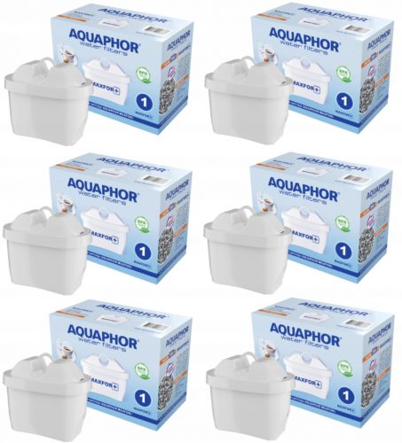  Филтърна вложка за кана Aquaphor Maxfor + 6 бр.