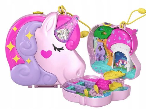  Компактен комплект Mattel Polly Pocket Unicorn Forest