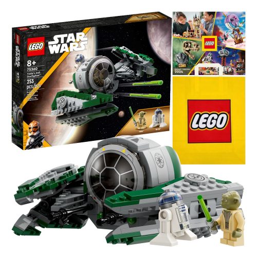  Lego STAR WARS 75360 Йода's Jedi Starfighter + 2 други продукта