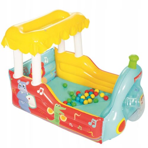 Кошара за влакче + топки Fisher-Price Bestway 93537