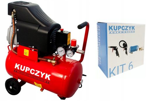 Маслен компресор Kupczyk FLG-24 24 л 8 бара