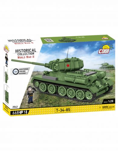  COBI СЪВЕТСКИ СРЕДЕН ТАНК Rudy T-34/85 lego comp