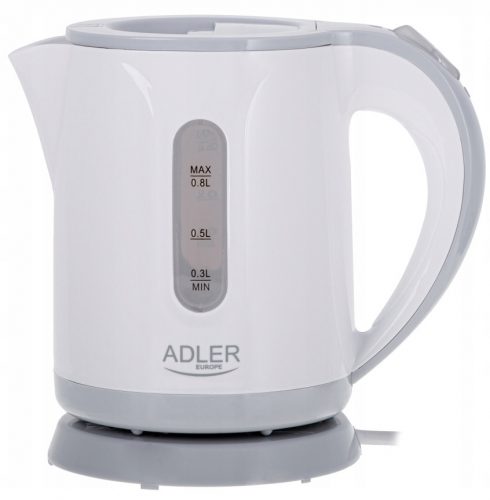  Електрическа кана Adler AD 1371G 850 W 0.8 l бяла