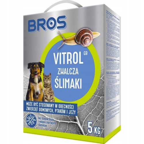 Препарат за растителна защита - Bros Vitrol GB отрова за охлюви 5 кг