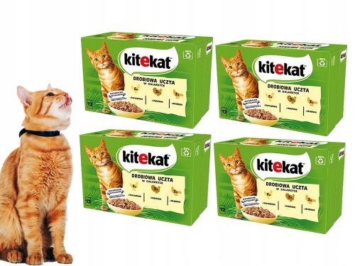  KITEKAT Poultry Feast саше 12х85гр