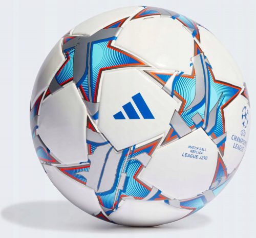 Adidas UCL Junior 290 League 23/24 футбол, бяло и синьо, размер 5