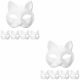 Котешка маска за лице Halloween Masks Fox Base 10 бр