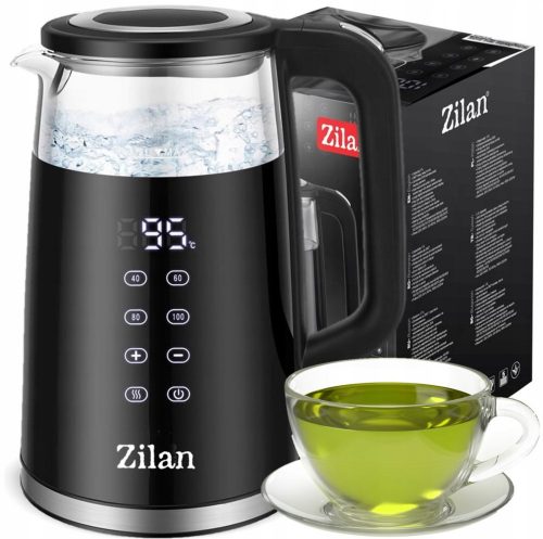  Zilan ZLN7859 електрическа кана 2200 W 1.7 l черна