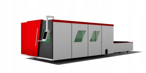 Фибролазер - машина за лазерно рязане 1500W 1.5kW SYREX