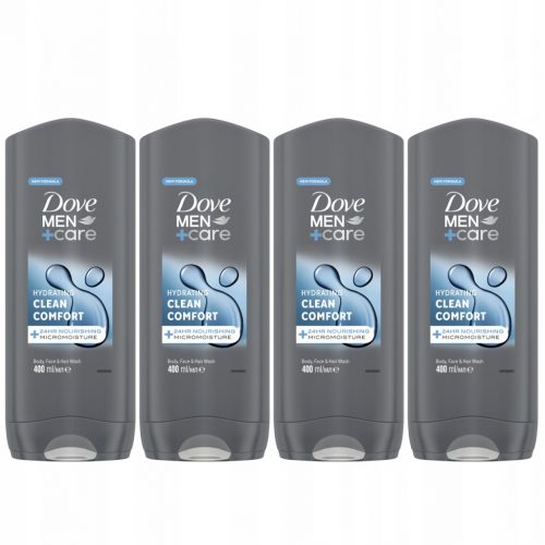  Dove Men+Care Clean Comfort гел 400 мл