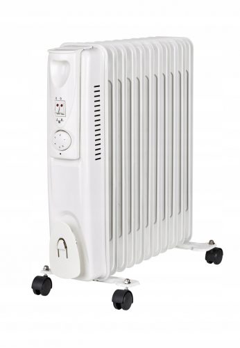 Маслен радиатор Skiva 2500 W бял