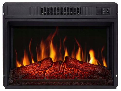 Камина за вграждане с функция за отопление, електрическа ArtiFlame черна 1800 W 58,4 x 43,5 x 12,8 cm