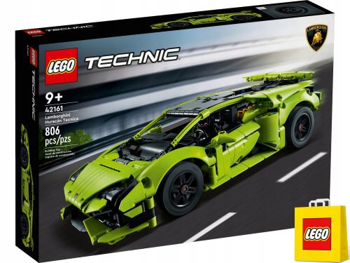  LEGO Technic 42161 Lamborghini Huracan Tecnica + VP Хартиена чанта LEGO 6315794 Голям