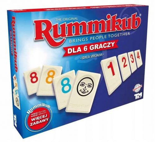  Настолна игра TM Toys Rummikub XP за 6 играча