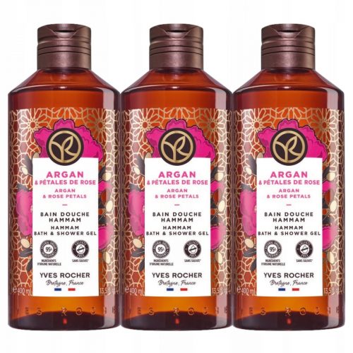  Yves Rocher Argan Oil & Rose Petals 400 ml гел за душ и вана