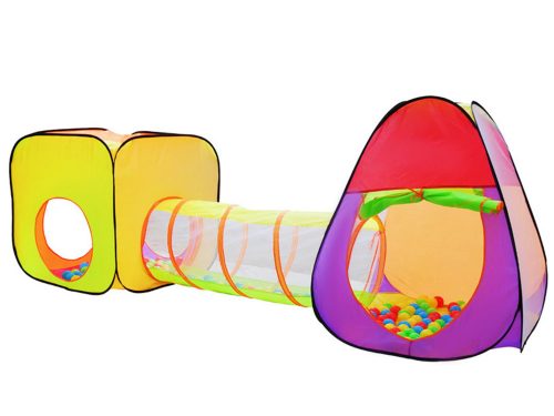 ИГРА ПАЛАТКА КЪЩА ТУНЕЛ 3 В 1 + ТОПКИ