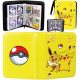  АЛБУМ CARD CLASSR SLIDER POKEMON BINDER ЗА 400 PIKACHU CARDS ПОДАРЪК