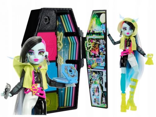  Monster High Frankie Stein Scarysecrets Series 3 Неонов комплект HNF79