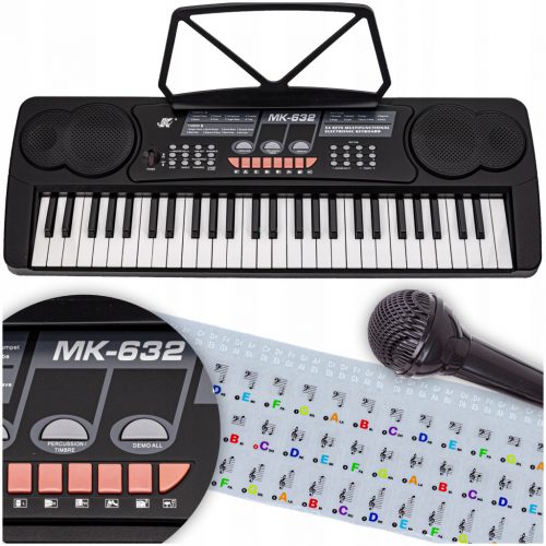  Meike Keyboard Piano KIT Стикери за стойка за микрофон