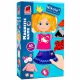  Магнитни блокчета Roter Kafer Nikole The little fashion girl магнитна игра 43 бр.