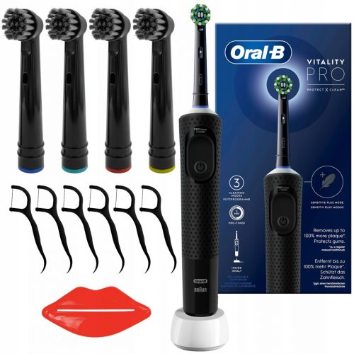  ORAL-B VITALITY PRO ЕЛЕКТРИЧЕСКА ЧЕТКА ЗА ЗЪБИ D103 + НАКРАЙНИЦИ