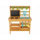 Дървена градинска кухня PLAYTIVE 77x95x32 см