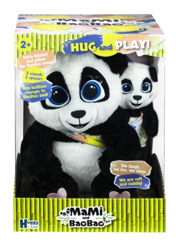  TM Toys Interactive Panda Mami и Baby Panda Baobao 0372