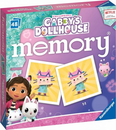  Ravensburger Gabby's Dollhouse Memory 48 бр.