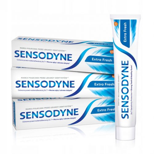  Sensodyne Extra Fresh паста за зъби с флуорид освежаваща мента 75 мл