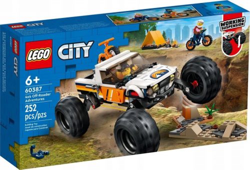  LEGO City 60387 Приключения в автомобил с висока проходимост 4x4