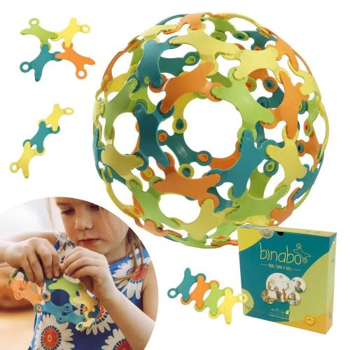  Конструктор TicToys Binabo (60 части, 4 цвята)