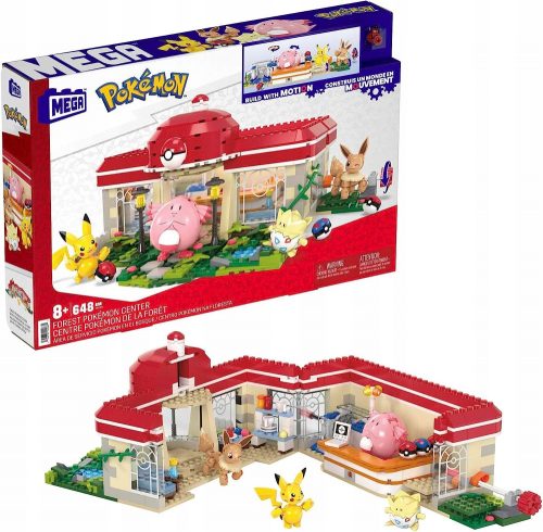 Mega Bloks Pokemon Forest cent конструктор 648 бр