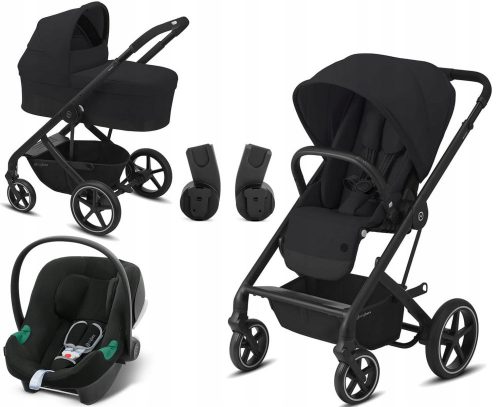  Детска количка 3в1 Cybex Balios S Lux BLK Deep Black