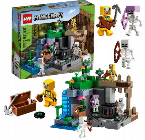  LEGO City 21495 MINECRAFT SKELETON DUNGEON CAVE ZOMBIE SKELETONS КОМПЛЕКТ ЛЕГО ТУХЛИ