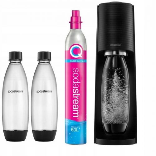  SodaStream Terra черен сатуратор + 2 бутилки