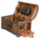  Дървена кутия с пъзел Escape Room Treasure Chest 3D Wooden.City