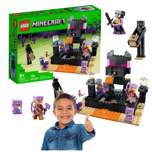  LEGO Minecraft 21242472 LEGO MINECRAFT КОМПЛЕКТ ARENA ENDU ENDER DRAGON ENDERMAN ЗА ДЕЦА