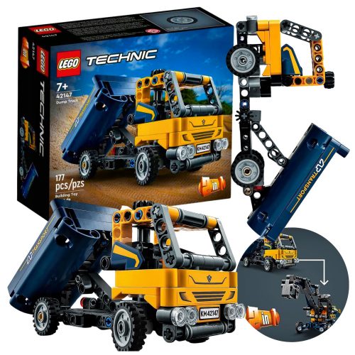  LEGO TECHNIC САМОСВАЛ БАГЕР ТЕХНИЧЕСКИ АВТОМОБИЛ ПОДАРЪК 42146226