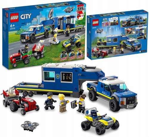  LEGO City 60315 Мобилен полицейски команден център