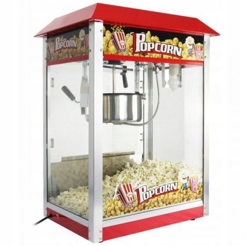 Апарат за пуканки MatMay POPCORN MACHINE Cinema RED 1400 W