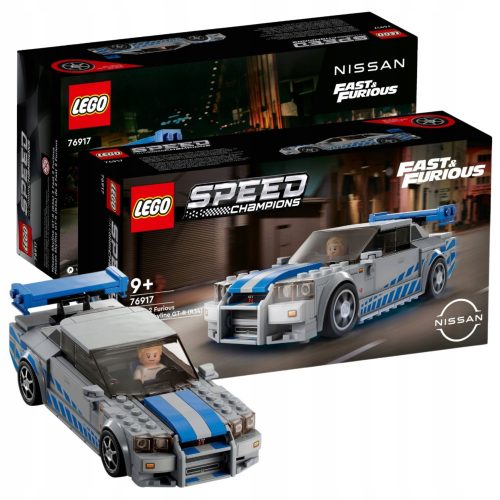  LEGO Speed Champions 76917 Nissan Skyline GT-R R34 + ПРОДУКТОВА КАРТА (ЗА ВСЕКИ ЗАКУПЕН ПРОДУКТ)