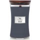 Свещ - Традиционна соева свещ INDIGO SUEDE Woodwick 1 бр.