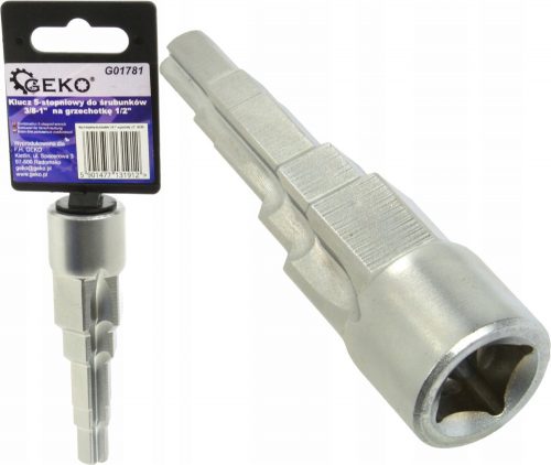 Geko 3/8-1" гаечен ключ за тресчотка 1/2" G01781