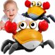  MEGA Runaway Crawling WALKING CRAB Интерактивна играчка ЗА ДЕЦА XL