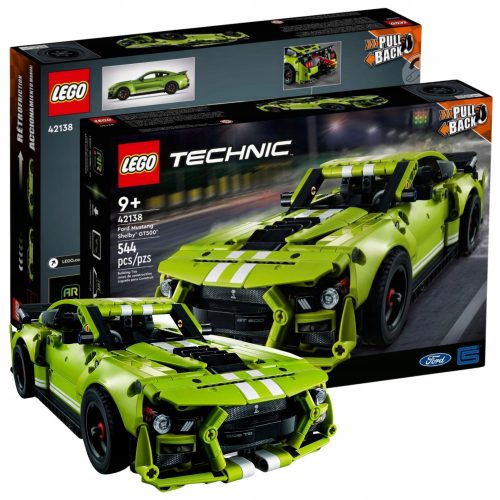  LEGO Technic Ford Mustang Shelby GT500 42138 + LEGO Technic ПРОДУКТОВА КАРТА 6345333