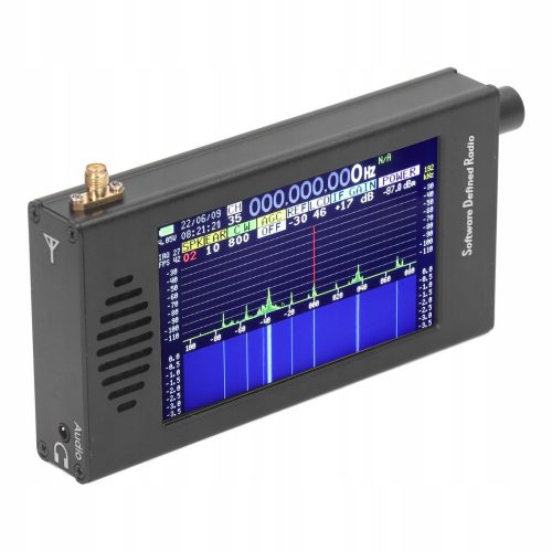 DSP SDR радиоприемник, 4,3-инчов екран