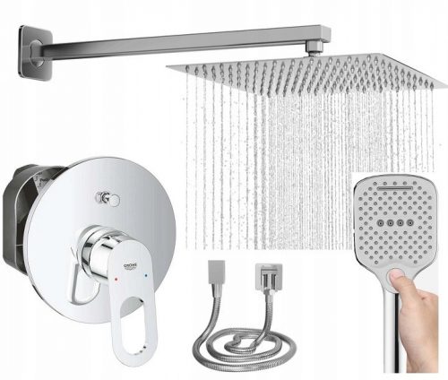 Grohe Bauloop смесител за скрита вана с корпус, хром (29081000) + 4 други продукта