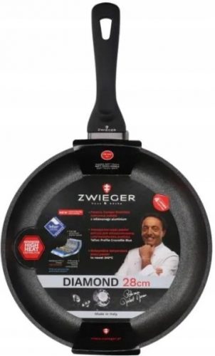 Тиган - Традиционен тиган Zwieger Diamond 28 см, тефлон