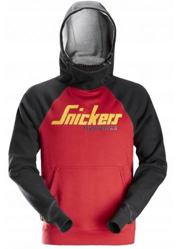 2889 Snickers hoodie rL червено