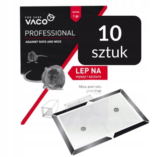  VACO PROFESSIONAL PestBook - Голям стикер за мишки и плъхове 21x15x1cm - 1 бр.